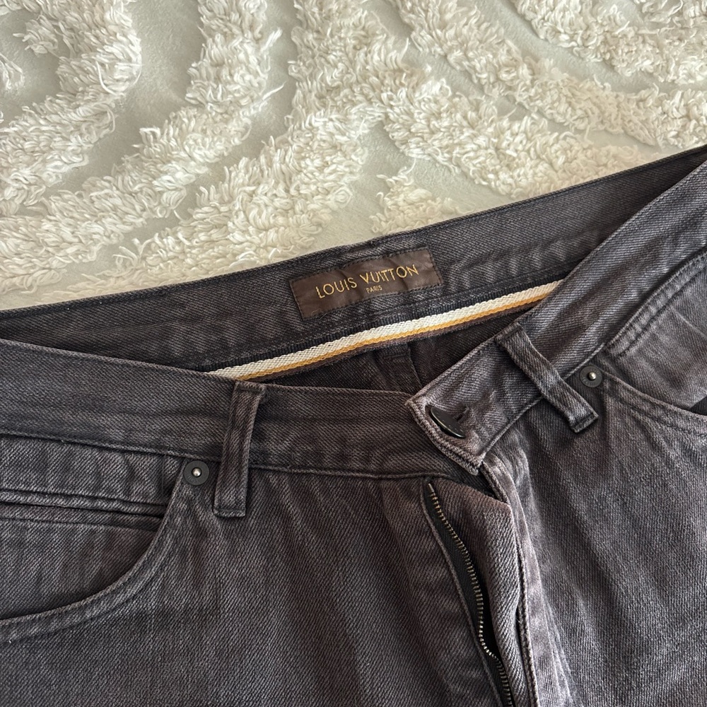 Authentic Louis Vuitton 100% Cotton Jeans